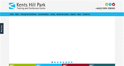 Desktop Screenshot of kentshillpark.com